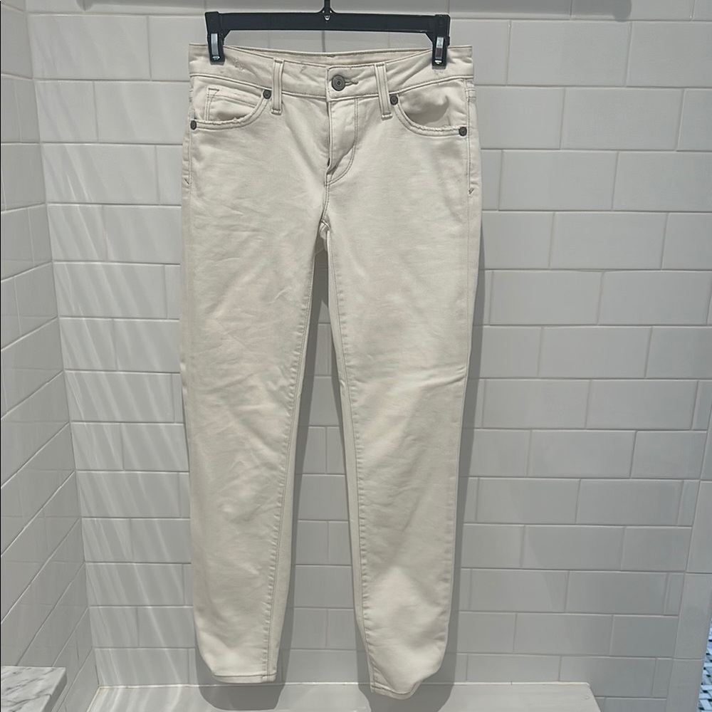 Vince Women's Ankle & Cropped Jeans in Cream